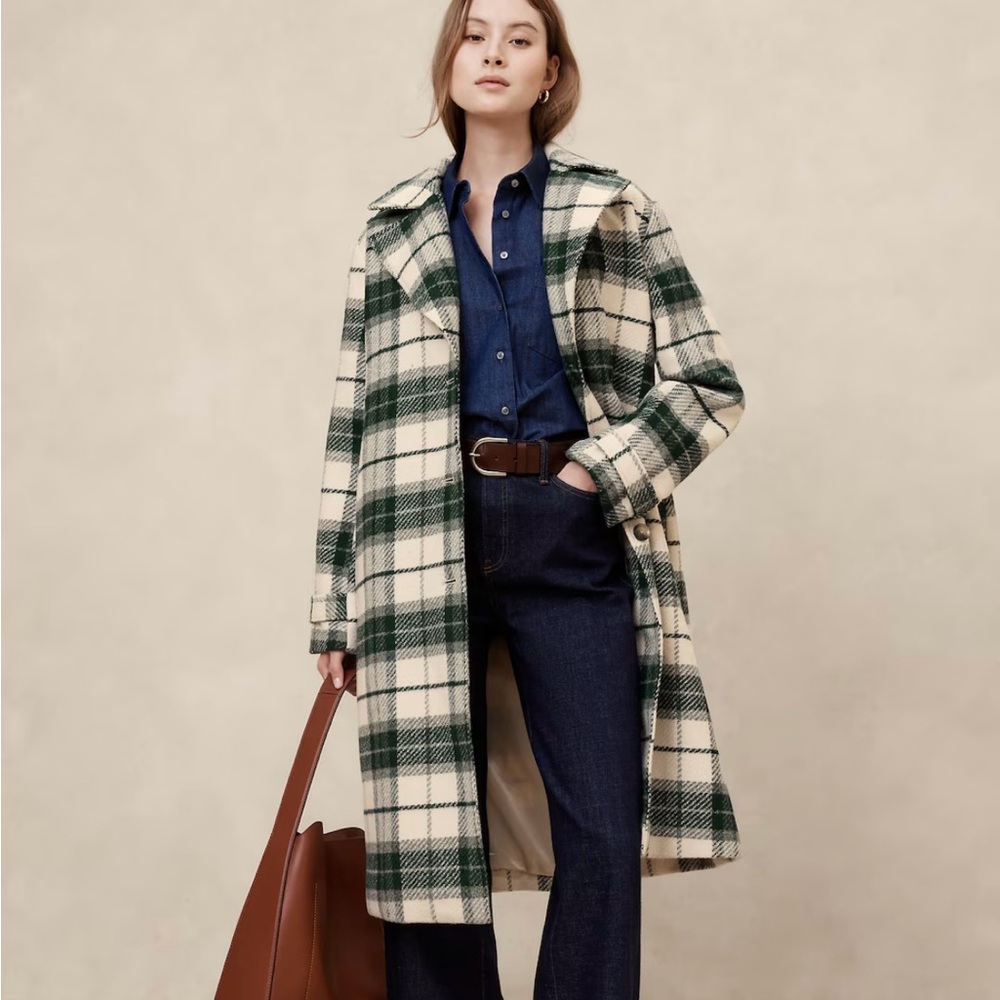 Plaid coat